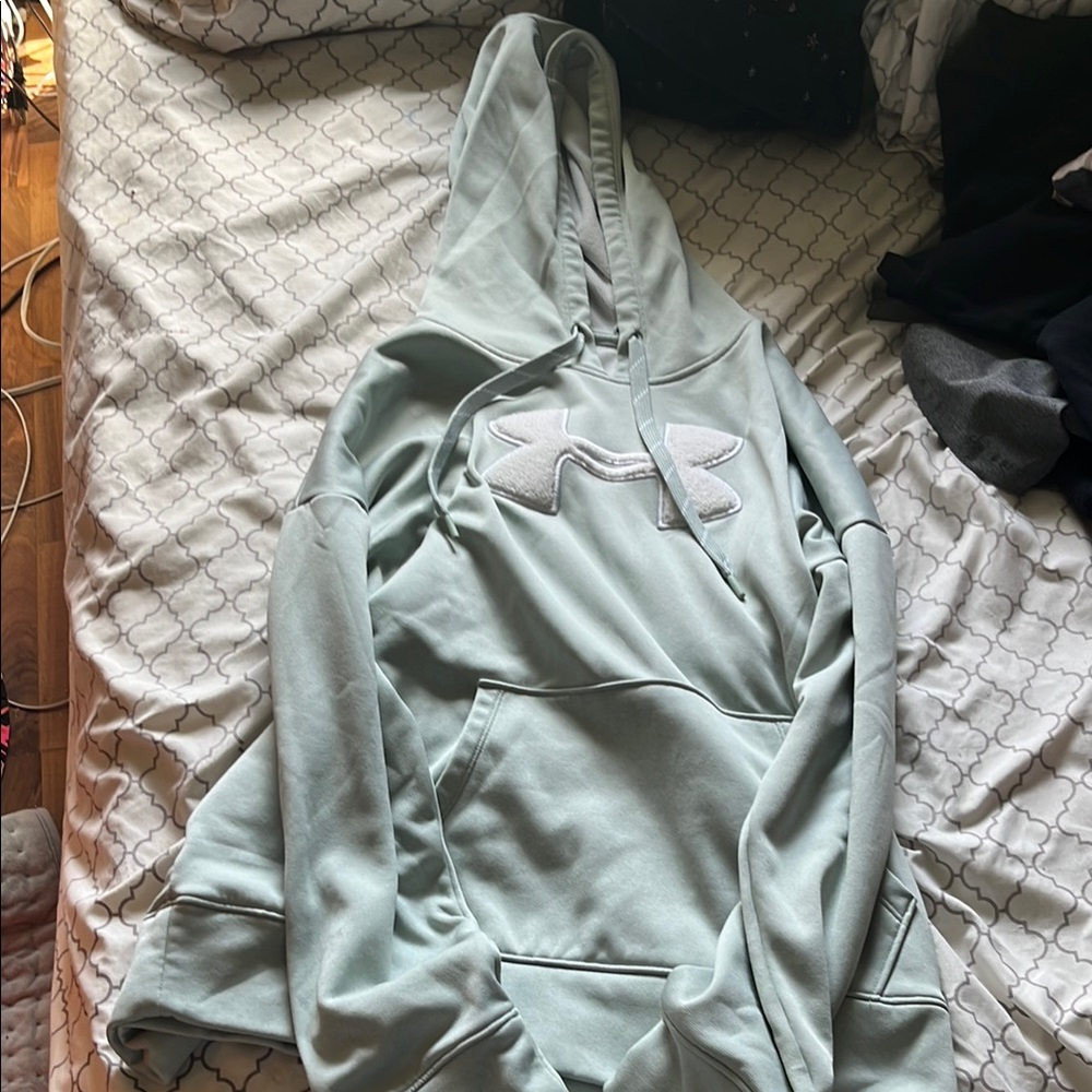 Under Armour Light Green Hoodie